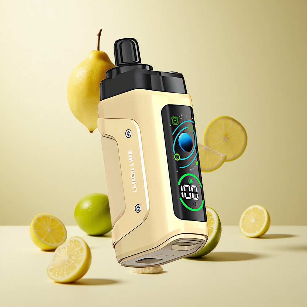Lemon Lime Razz Bar 45000 Puffs Disposable Vape with Adjustable Airflow