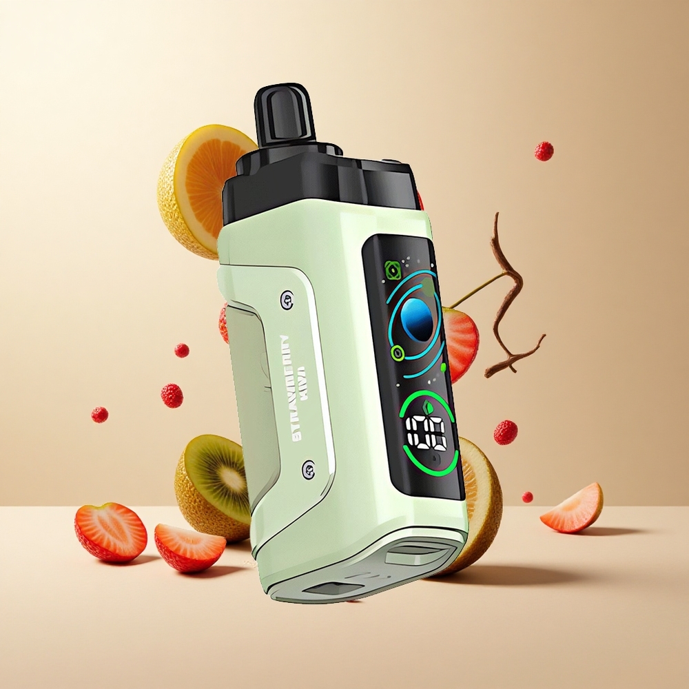 Strawberry Kiwi Razz Bar 45000 Puffs Adjustable Airflow Disposable Vape