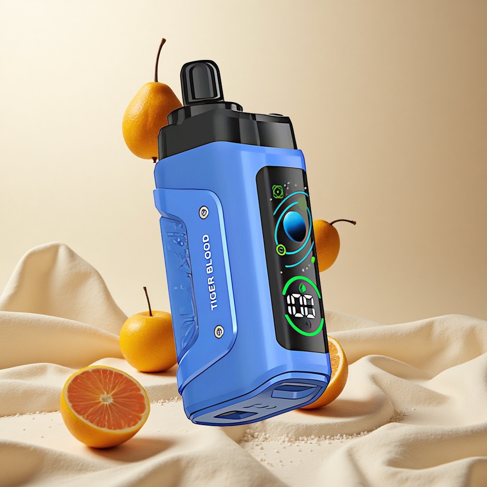 Tiger Blood Razz Bar 45000 Puffs Rechargeable Disposable Vape