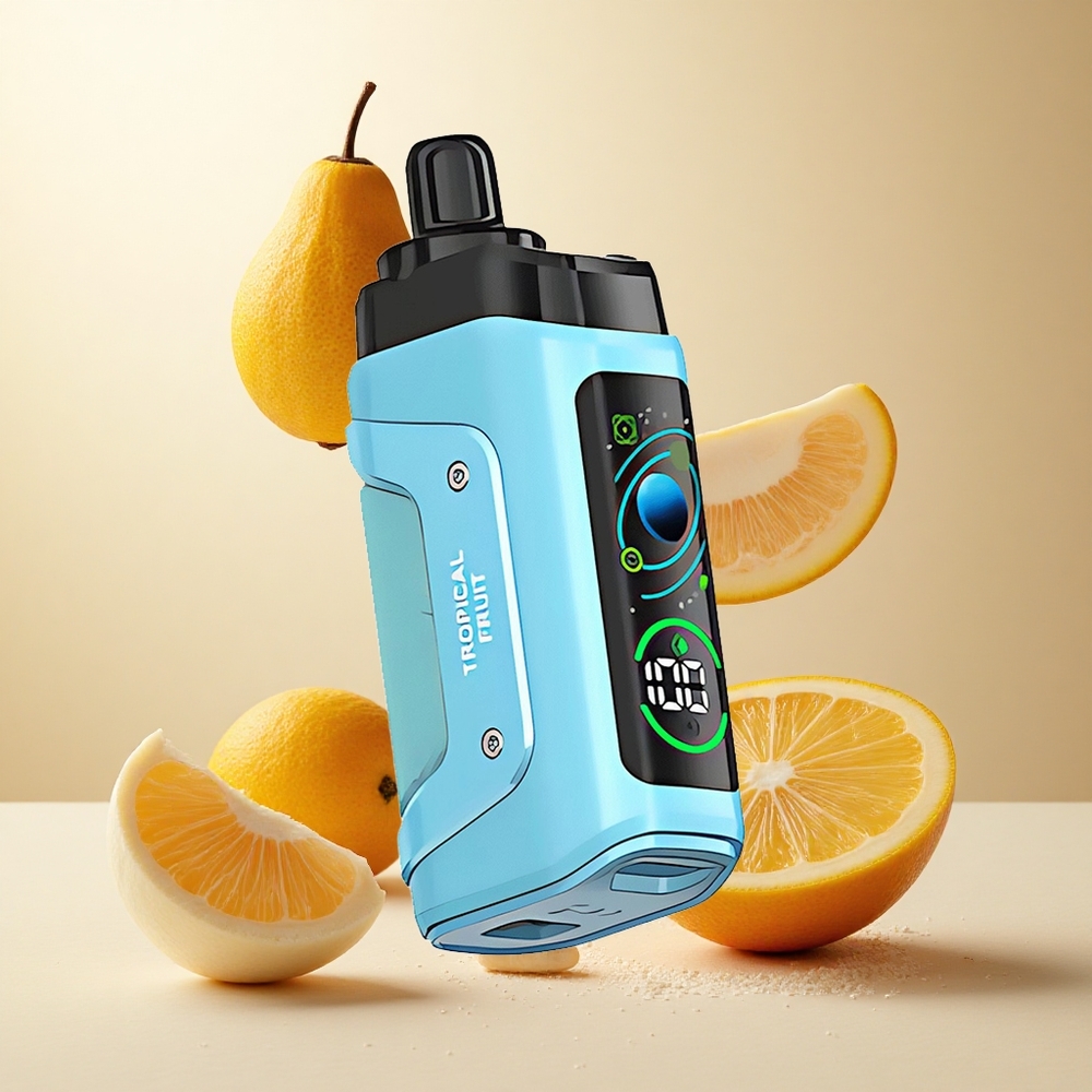 Tropical Fruit Razz Bar 45000 Puffs Adjustable Airflow Disposable Vape