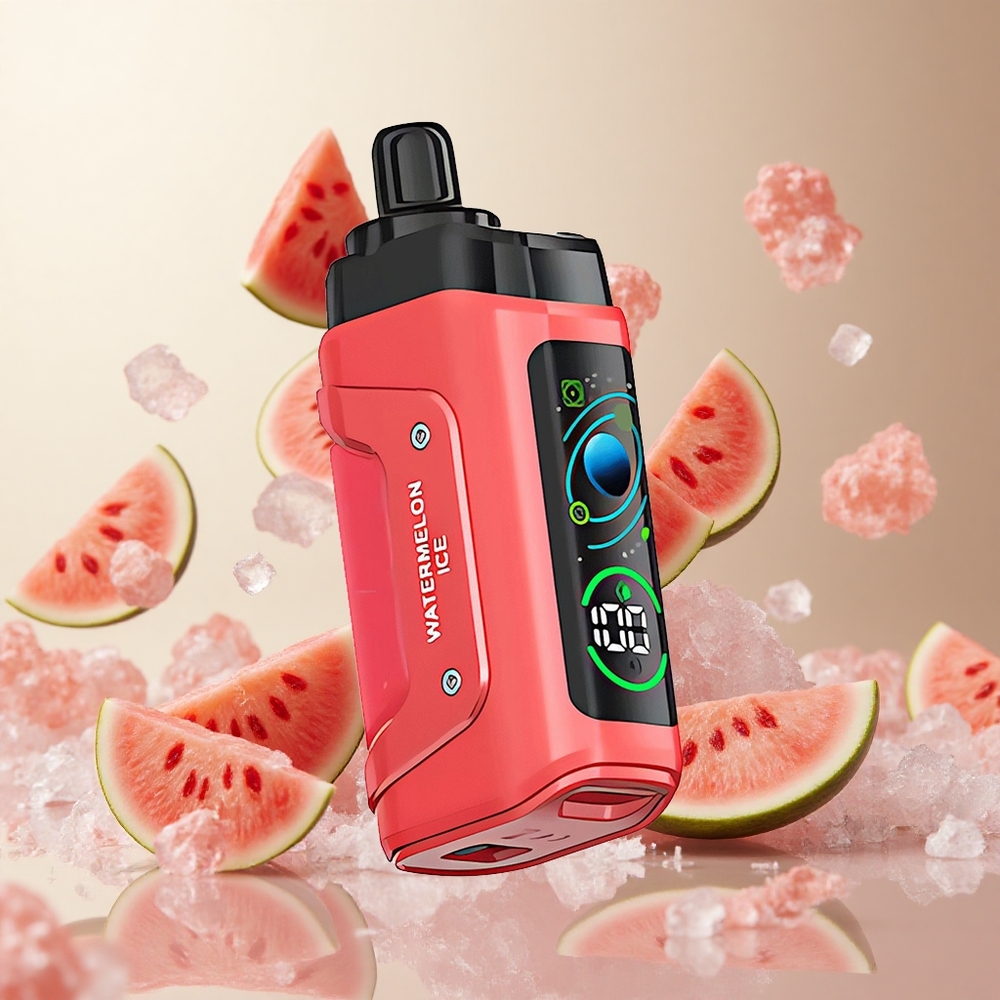 Watermelon Ice Razz Bar 45000 Puffs Disposable Vape with Adjustable Airflow
