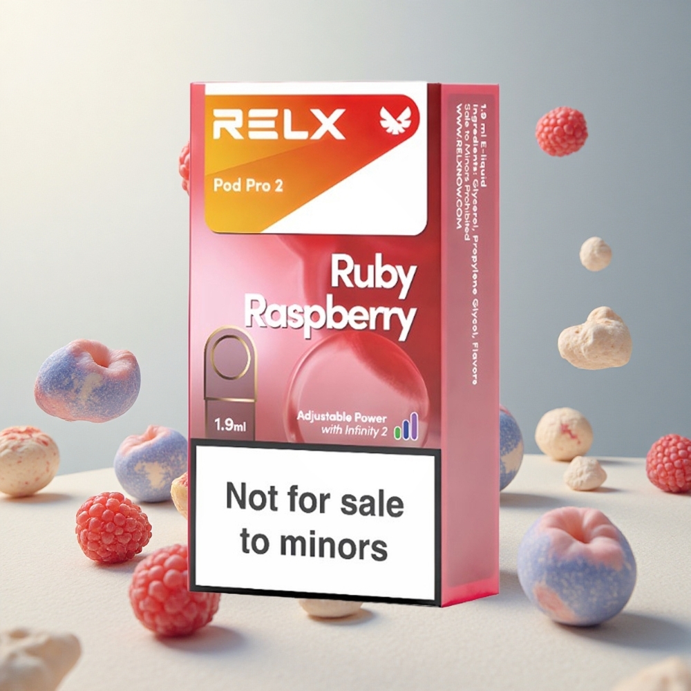 Blue Raspberry Relx Pod Pro 2 600 Puffs