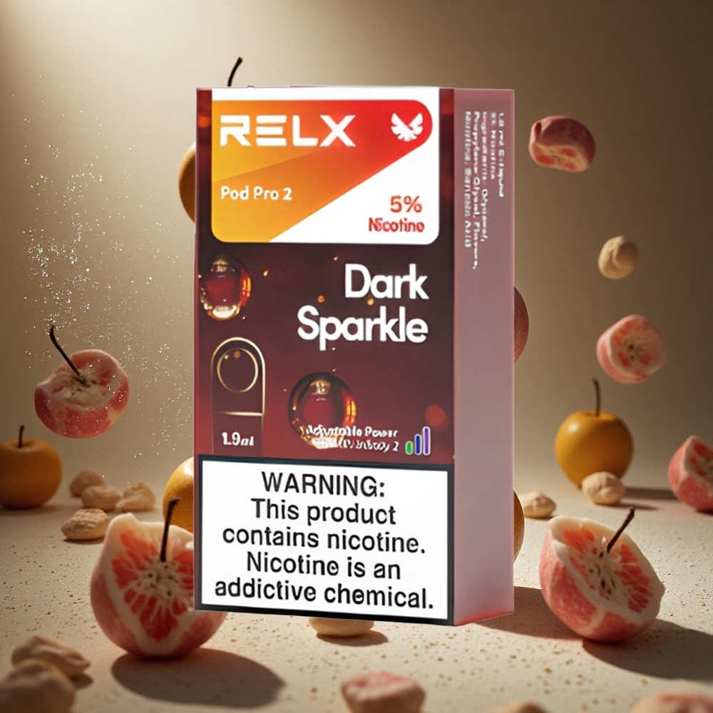 Dark Sparkle Relx Pod Pro 2 1.9ml Vape Capacity