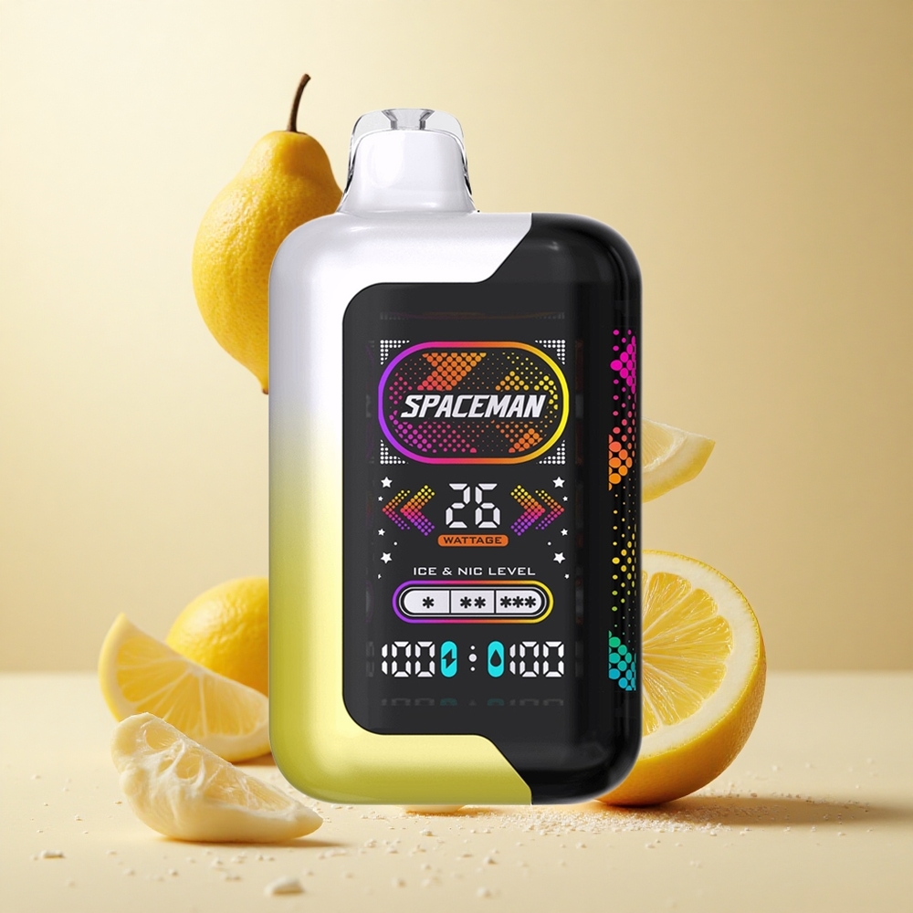 Lemon Pop SMOK SPACEMAN SP40000 Disposable Vape with 20mL eLiquid & 40000 Puffs