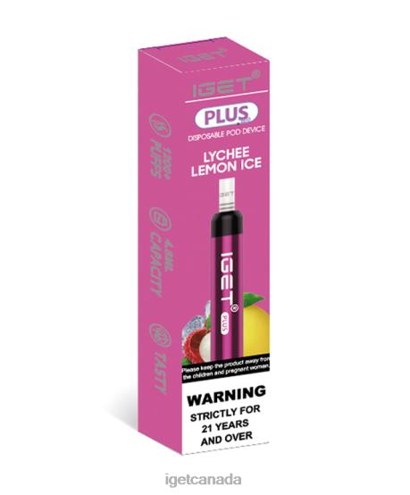 IGET Vape Toronto Plus L4XRV34 Lychee Lemon Ice