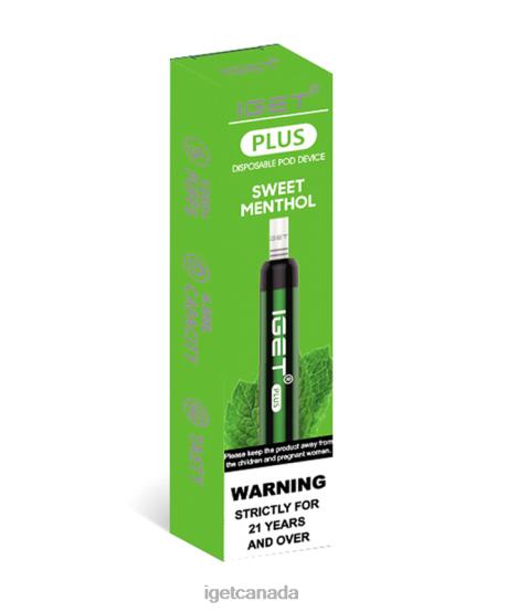 IGET Bar Plus L4XRV42 Sweet Menthol