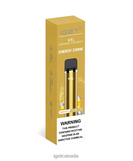 IGET Vapes On Sale XXL L4XRV55 Energy Drink