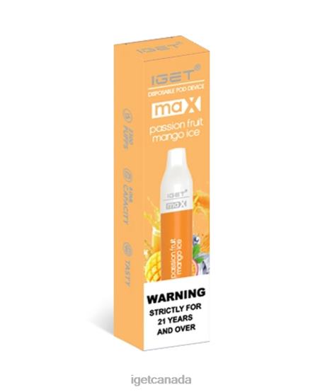 IGET Bar Max L4XRV87 Passion Fruit Mango Ice