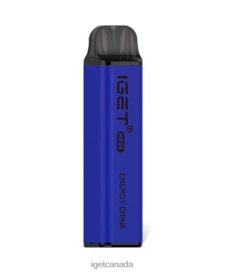 IGET Wholesale MEGA L4XRV128 Energy Drink