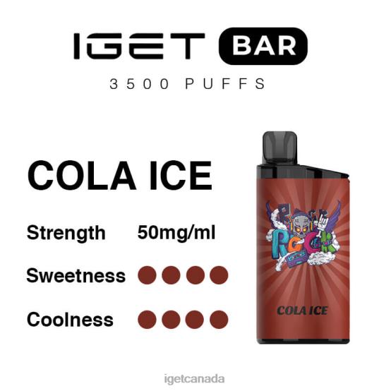 IGET Bar Sale Bar 3500 Puffs L4XRV292 Cola Ice
