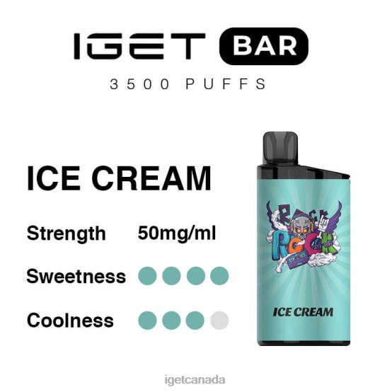 IGET Canada Bar 3500 Puffs L4XRV294 Ice Cream