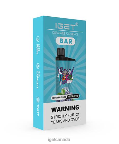 IGET Bar Bar L4XRV152 Blueberry Ice