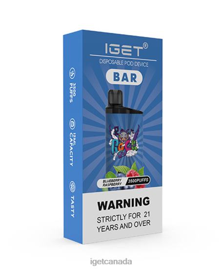 IGET Vape Bar L4XRV153 Blueberry Raspberry