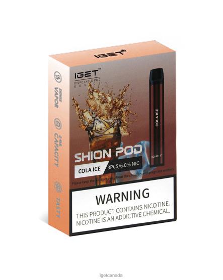 IGET Vape Shion L4XRV10 Cola Ice